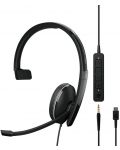 Ακουστικά με μικρόφωνο Sennheiser - EPOS SC 135, USB-C,μαύρο - 1t