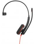 Ακουστικά με μικρόφωνο Plantronics Blackwire - C3210, μαύρο - 3t