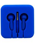 Ακουστικά TNB - Pocket, κουτί σιλικόνης, μπλε - 1t