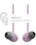 Ακουστικά με μικρόφωνο Boompods - Sportline, ροζ - 3t