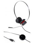 Ακουστικά με μικρόφωνο Avaya - AV L159, μαύρο - 2t