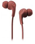 Ακουστικά με μικρόφωνο  Fresh N Rebel - Flow Tip, Safari Red - 2t