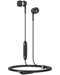 Ακουστικά με μικρόφωνο Sennheiser - CX 80S, μαύρα - 1t