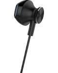 Ακουστικά με μικρόφωνο Yenkee - 305BK, μαύρα - 4t