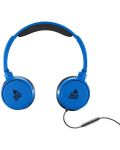 Ακουστικά με μικρόφωνο Cellularline - Music Sound 8864, μπλε - 3t