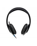 Ακουστικά Logitech - H540, μαύρα - 2t