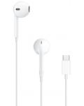 Ακουστικά με μικρόφωνο  Apple - EarPods USB-C, λευκά  - 1t