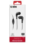Ακουστικά με μικρόφωνο SBS - Mix 10, μαύρο - 5t
