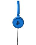 Ακουστικά με μικρόφωνο Cellularline - Music Sound 8864, μπλε - 2t