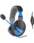 Ακουστικά με μικρόφωνο NGS - MSX9 PRO, μπλε - 1t