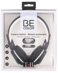 Ακουστικά με μικρόφωνο TNB - Be color, On-ear, άσπρα - 3t