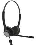 Ακουστικά με μικρόφωνο Tellur - Voice 420, μαύρα - 2t