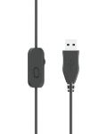 Ακουστικά με μικρόφωνο Trust  - Ozo USB, μαύρα - 7t