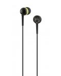 Ακουστικά με μικρόφωνο TNB - Music Trend Hip Hop, μαύρα/πράσινα - 1t