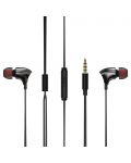 Ακουστικά Energy Sistem - Earphones 5 Ceramic, μαύρα - 4t