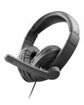 Ακουστικά με μικρόφωνο Cellularline - Join Home & Office, μαύρα - 2t