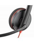 Ακουστικά με μικρόφωνο Plantronics Blackwire - C3210, μαύρο - 4t