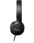 Ακουστικά με μικρόφωνο Panasonic - RP-HF300ME-K, μαύρα - 4t