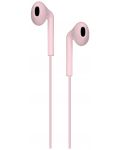 Ακουστικά με μικρόφωνο T'nB - C-Buds, ροζ - 3t
