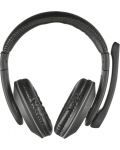Ακουστικά με μικρόφωνο Trust - Reno, μαύρα - 2t