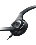 Ακουστικά με μικρόφωνο Sennheiser - PC 8 USB, μαύρα - 2t
