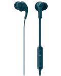 Ακουστικά με μικρόφωνο Fresh n Rebel - Flow Tip, μπλε - 1t