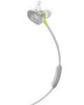 Αθλητικά ασύρματα ακουστικά Bose - SoundSport, γκρι/πράσινα - 4t