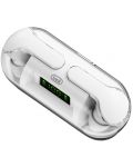 Αθλητικά ασύρματα ακουστικά Trevi - HMP 12E08 AIR, TWS, λευκά  - 1t