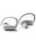 Σπορ ακουστικά με μικρόφωνο Boompods - Sportpods, TWS, άσπρα - 3t
