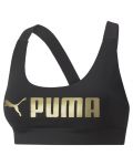 Спортно бюстие Puma - Mid Impact Puma Fit,  μαύρο - 1t