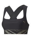 Γυναικείο Αθλητικό Μπουστάκι  Puma - Mid Impact Deco Glam,  μαύρο - 1t