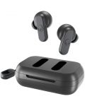 Αθλητικά ακουστικά με μικρόφωνο Skullcandy - Dime, TWS, γκρι - 3t