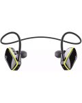 Αθλητικά ασύρματα ακουστικά Cellularline - Flipper, μαύρο/κίτρινο - 1t