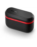 Αθλητικά ακουστικά Philips - TAA7507BK/00, TWS, ANC, μαύρο/κόκκινο - 3t