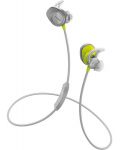 Αθλητικά ασύρματα ακουστικά Bose - SoundSport, γκρι/πράσινα - 1t