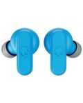 Αθλητικά ακουστικά Skullcandy - Dime, TWS, Γκρι/Μπλε - 1t