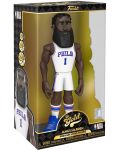 Αγαλματίδιο Funko Gold Sports: Basketball - James Harden (Philadelphia 76ers), 30 cm - 3t