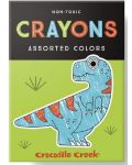 Αυτοκόλλητα για χρωματισμό Crocodile Creek - Δεινόσαυροι, 2022 - 3t