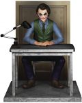 Ειδώλιο Beast Kingdom DC Comics: Batman - The Joker (The Dark Knight), 16 εκ - 1t