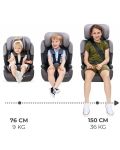 Κάθισμα αυτοκινήτου KinderKraft - Comfort Up, I-Size, 75-150 cm, μαύρο - 9t