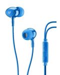 Ακουστικά με μικρόφωνο AQL - Acoustic, μπλε - 1t