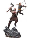 Αγαλματίδιο Iron Studios Games: God of War - Kratos & Atreus, 34 εκ - 1t
