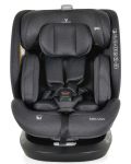 Κάθισμα αυτοκινήτου Cangaroo - Draco, 360°, I-Size, IsoFix, 40-150 cm, μαύρο - 2t