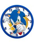 Ρολόι τοίχου Kids Euroswan - Sonic - 1t