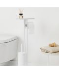 Βάση τουαλέτας με βούρτσα Brabantia - MindSet, Mineral Fresh White - 7t