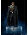 Αγαλματάκι Iron Studios Television: The Mandalorian - Luke Skywalker and Grogu, 21 cm - 2t