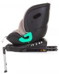 Παιδικό κάθισμα αυτοκινήτου Chipolino - MaxSafe, I-Size, 0-36 kg, Sand - 6t