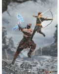 Αγαλματίδιο Iron Studios Games: God of War - Kratos & Atreus, 34 εκ - 8t