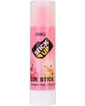 Ξηρή κόλλα Deli Stick Up - Bumpees, EA20700, 8 g,ροζ - 1t