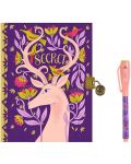 Μυστικό ημερολόγιο με μαγικό στυλό  Djeco -Μελίσα - 1t